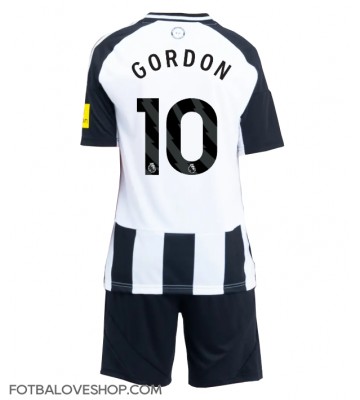 Newcastle United Anthony Gordon #10 Dětské Domácí Dres 2024-25 Krátký Rukáv (+ trenýrky)